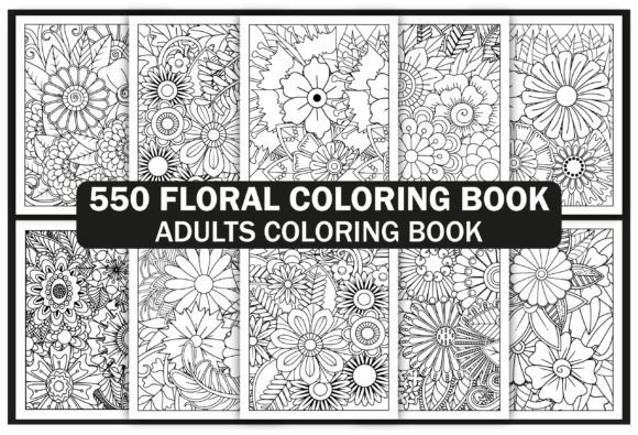 Download 550+ Flowers Adult Coloring Book - Color Collection