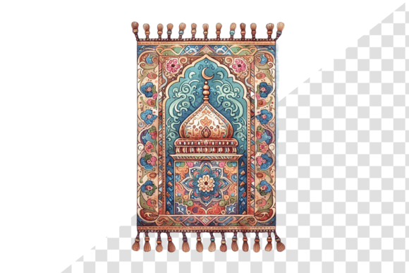 Download Sacred Watercolor Prayer Mat Clipart - Color Collection