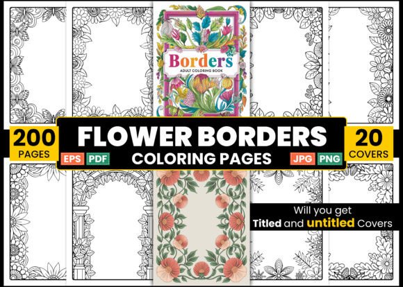 Download Borders Adult Coloring Book - Color Collection