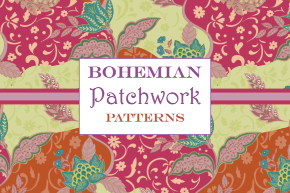 Download Bohemian Patchwork Multi Colored Pattern - Color Collection