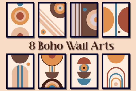 Download Boho Wall Art Minimalist - Printable PNG - Boho Collection