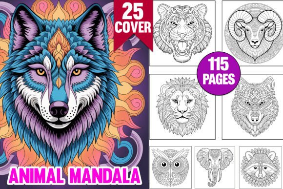 Download Animal Mandala Coloring Pages - Color Collection