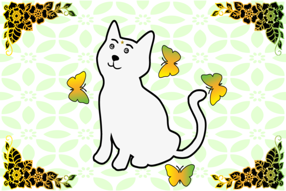 Download Cat - Coloring Page for Kids - Color Collection