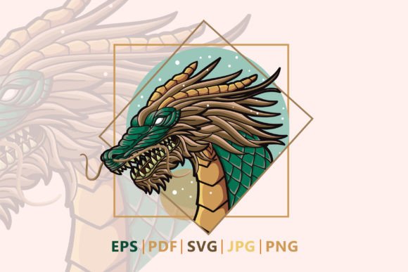 Download Dragon Head Color Design - Color Collection