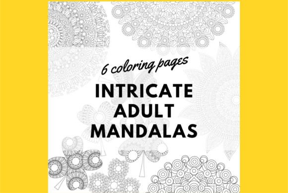 Download Intricate Adult Mandala Coloring Pages - Color Collection