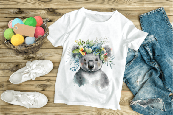 Download Watercolor Koala Digital Art Graphic - Color Collection