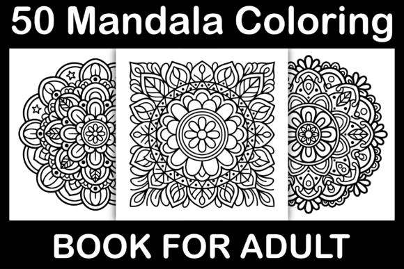 Download 50 Mandala Coloring Book for Adults - Color Collection