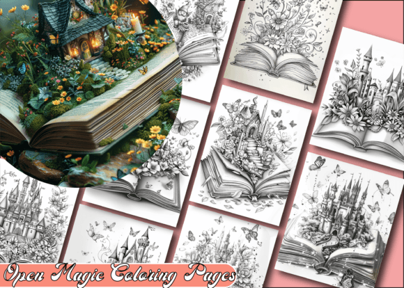 Download Open Magic Coloring Book for Adults - Color Collection