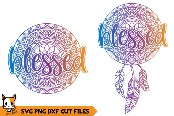 Download Blessed Boho Dreamcatcher - Mandala - Boho Collection