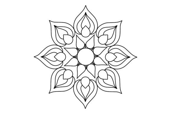Download Vector Mandala Coloring Pages &amp; Books - Color Collection