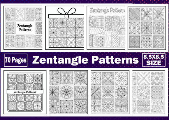 Download Zentangle Patterns Adults Coloring Book - Color Collection