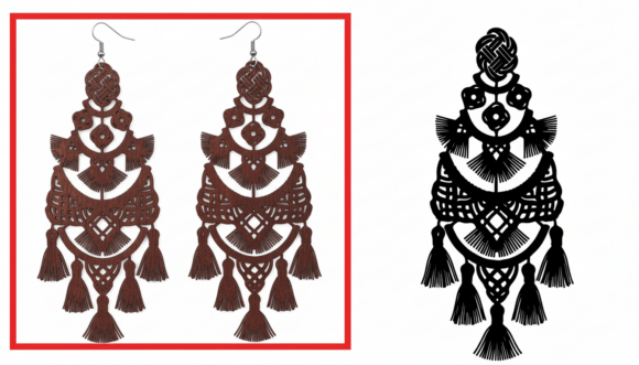 Download Boho Tassel Statement Earring - Boho Collection