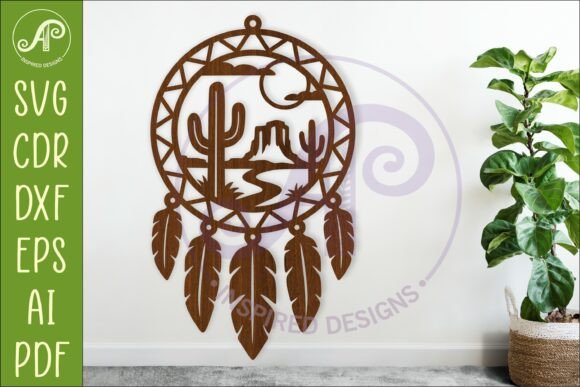 Download Desert Dreamcatcher Laser Cut File, Boho - Boho Collection