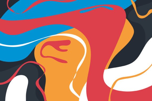Download Abstract Background in Bright Colors - Color Collection