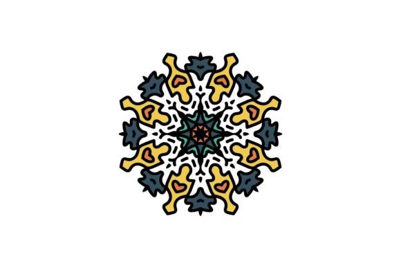 Download Mandala Geometry Colorful Icon - Color Collection