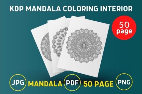 Download Mandala Coloring Book Interior KDP - Color Collection