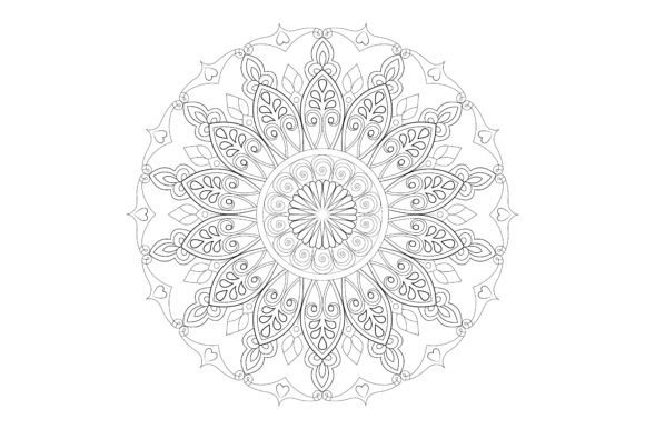 Download Vector Mandala Coloring Pages &amp; Books - Color Collection