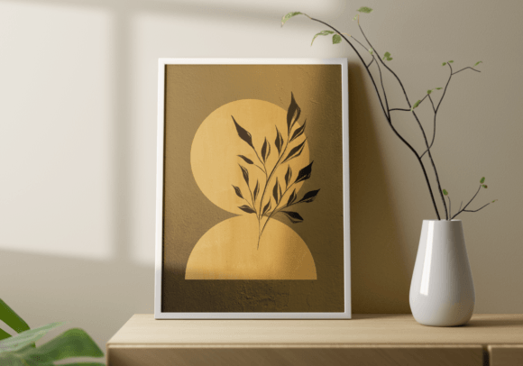 Download Mid Cintury Boho Wall Art - Boho Collection