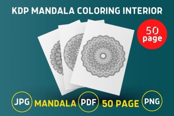 Download Mandala KDP Coloring Interior - Color Collection