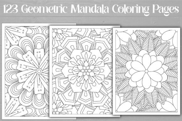 Download Geometric Mandala Coloring Pages - Color Collection
