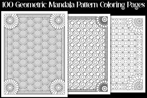 Download Geometric Mandala Pattern Coloring Pages - Color Collection