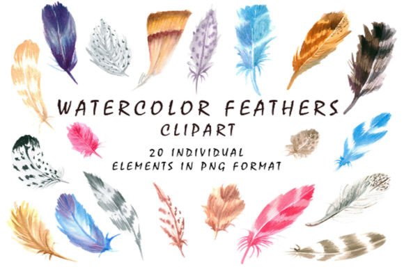 Download Watercolor Bohemian Clipart. - Color Collection
