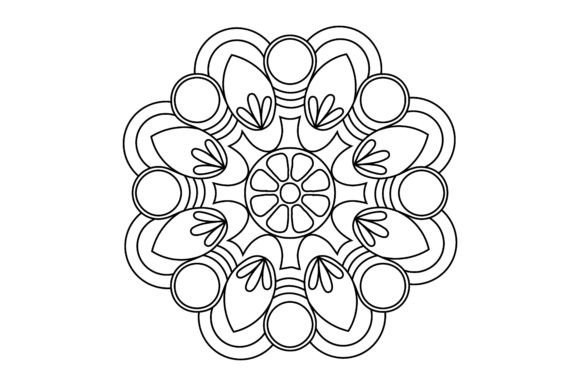 Download Vector Mandala Coloring Pages &amp; Books - Color Collection