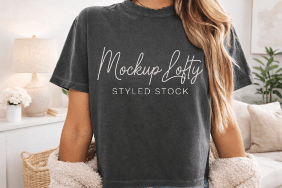 Download Comfort Colors 3023CL Pepper Mockup - Color Collection